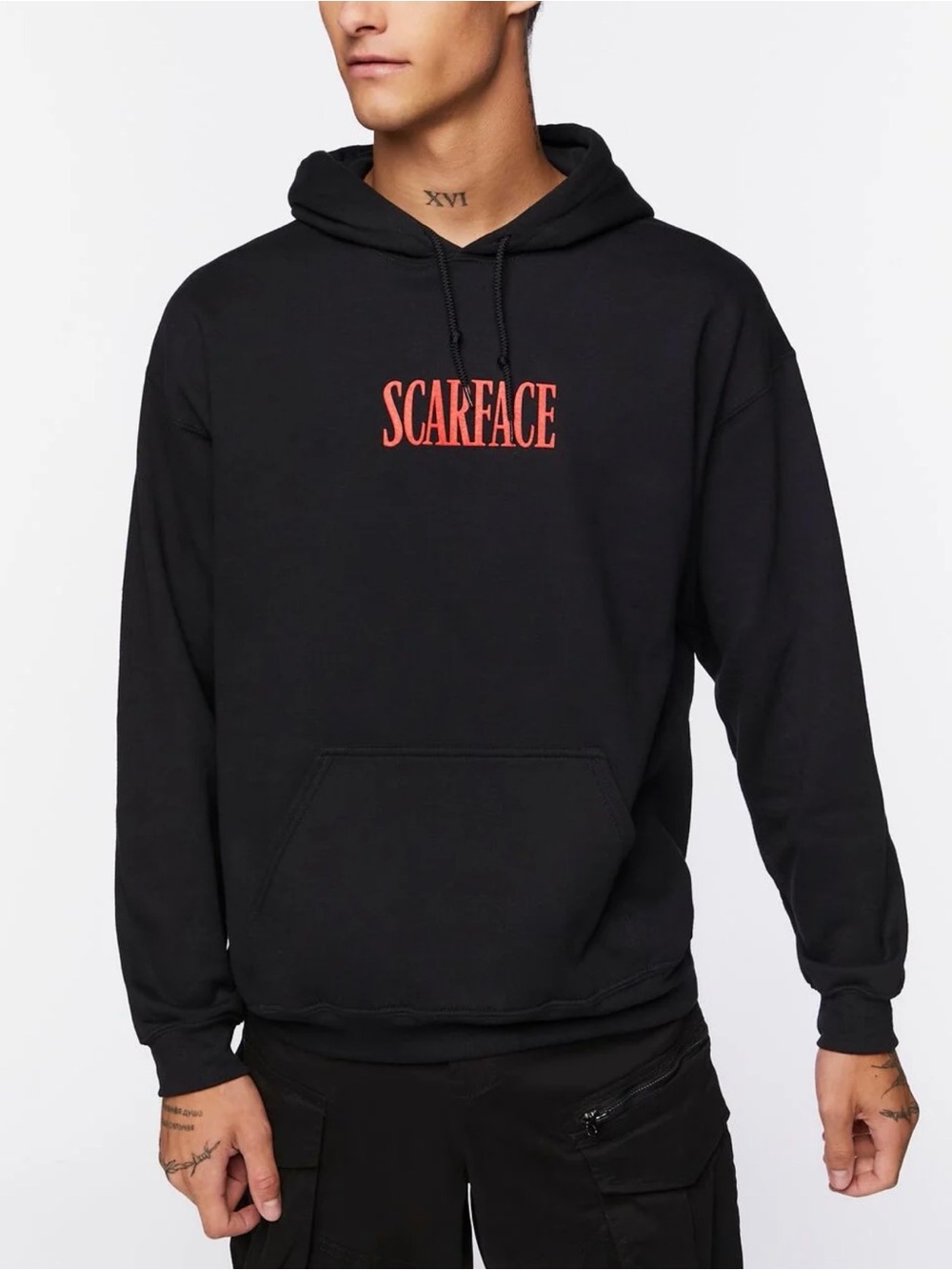 Scarface Logo Black Hoodie Sweatshirt-